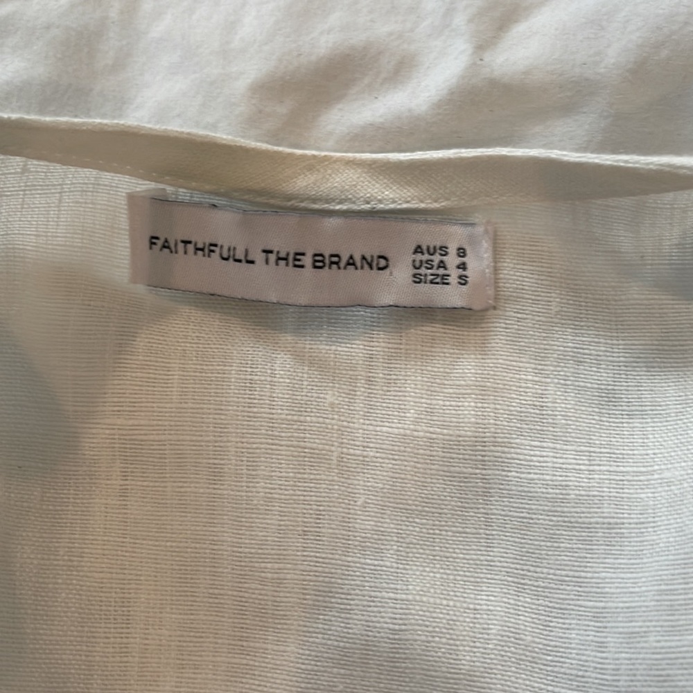Faitfull the brand white top - Picture 5 of 9